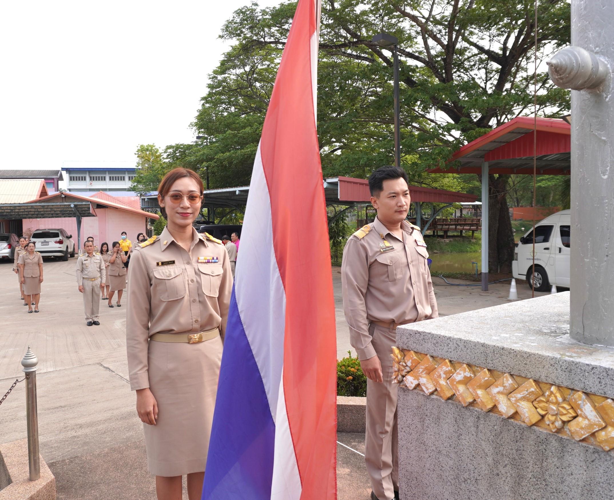 การจัดกิจกรรมเข้าแถวเคารพธงชาติ ประจำเดือนพฤษภาคม 2567